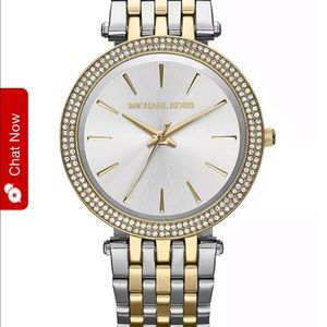 Michael Kors Darcy two toned watch